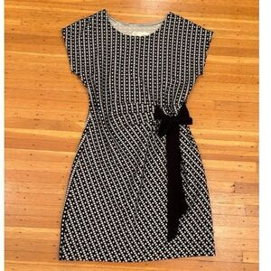 Saturday Sunday Anthropologie Isabel Bow Tie Dress